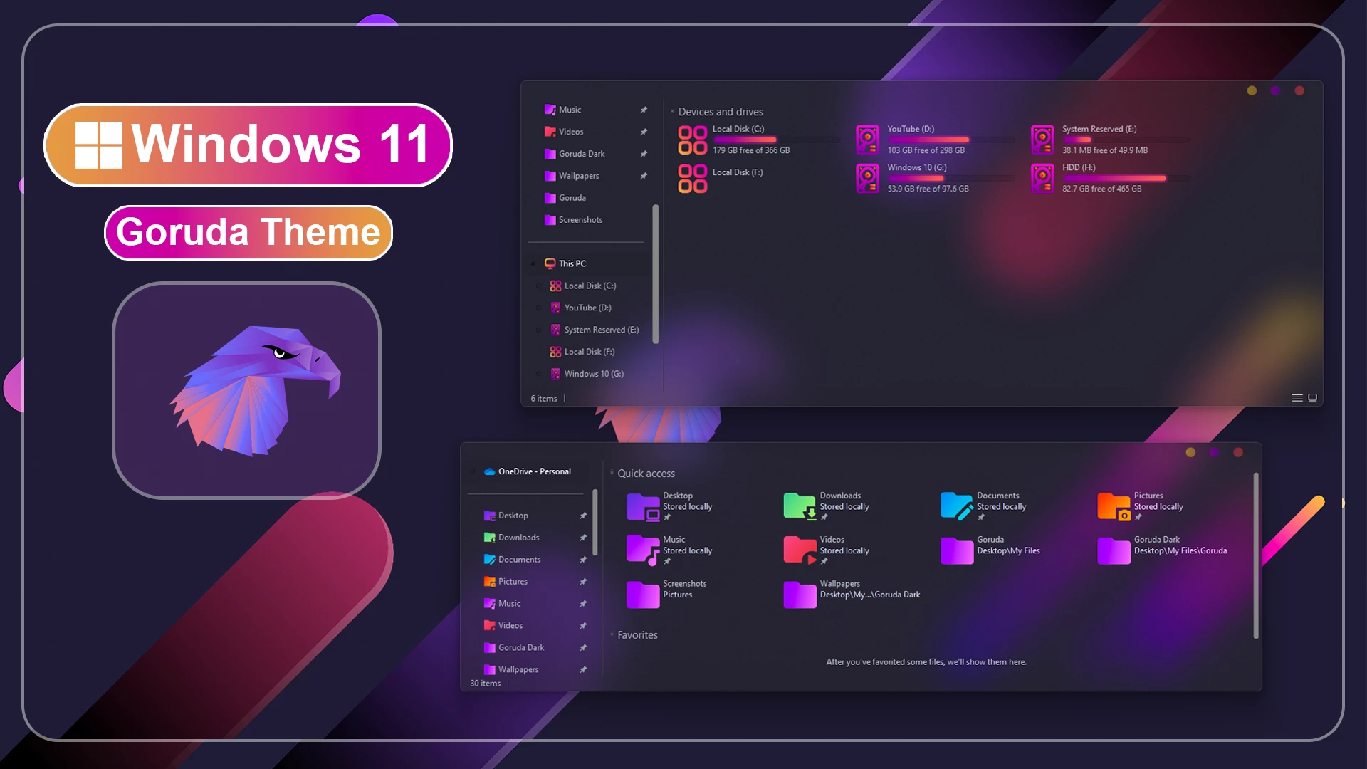 GORUDA Theme for Windows 11