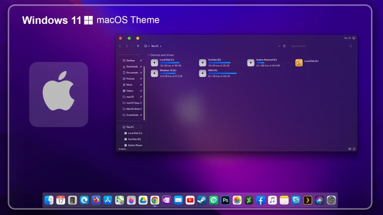 MacOS Theme for Windows 11 7 MacOS Theme for Windows 11