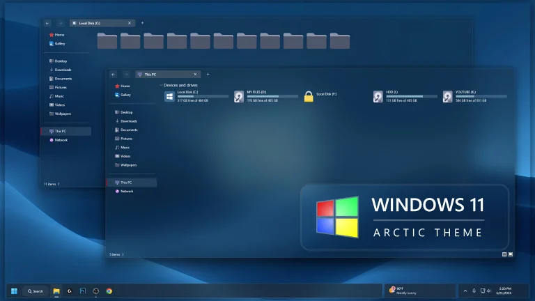 Arctic Theme For Windows 11