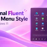 Minimal Fluent Start Menu Style For Windows 11