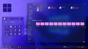 Orchid Theme for Windows 11 – Modern UI Customization