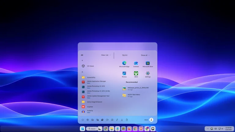 Stylish Start Menu style For Windows 11 4 Stylish Start Menu style For Windows 11