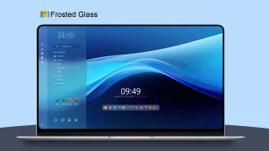 Frost Glass V7 ( Rainmeter )