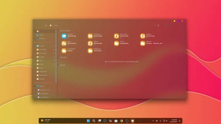 Windroid Theme for Windows 11