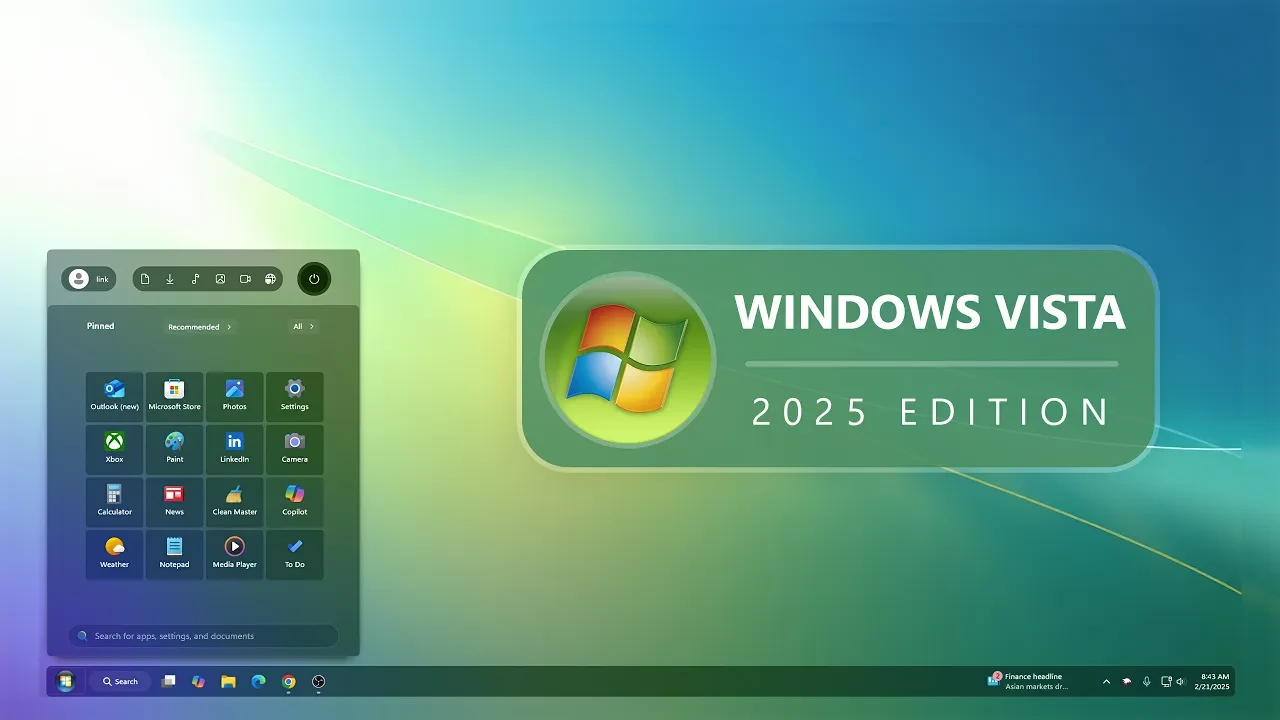 Windows Vista 2025 Edition