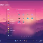 Translucent Start Menu Windows 11