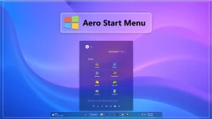 Aero Start Menu Style For Windows 11