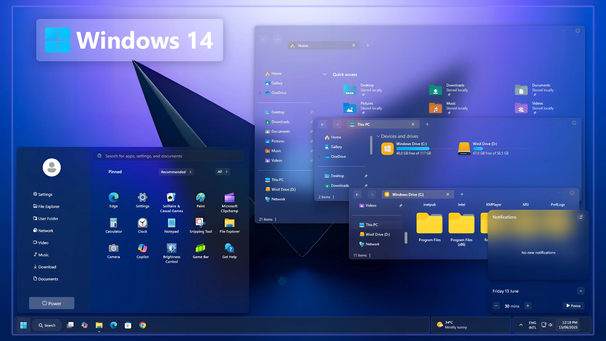 Windows 14 Reloaded Edition Theme 1 Windows 14 Reloaded Edition Theme