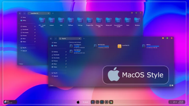 The Best macOS Theme for Windows 11
