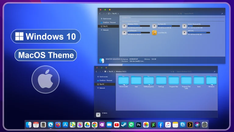 MacOS Theme For Windows 10 1 MacOS Theme For Windows 10