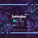 Coloration Rainmeter Skin