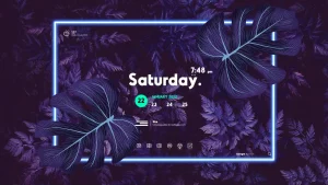 Coloration Rainmeter Skin