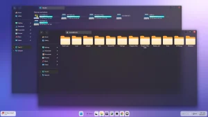 Frosted Glass Dark Theme For Windows 11