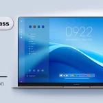 Frosted Glass Rainmeter Skin v6