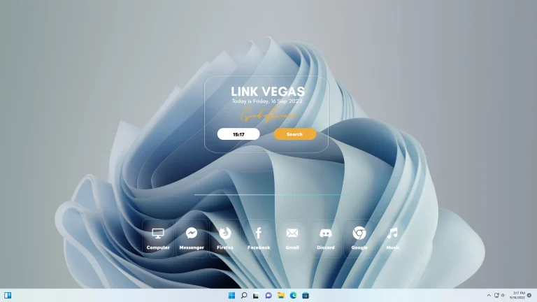 Glass Rainmeter Skin