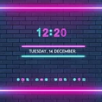 Glow Rainmeter Skin