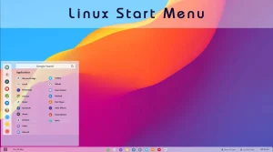 Linux Menu White Rainmeter Skin
