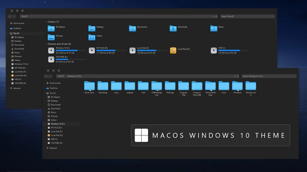 Classic MacOS Theme For Windows 10 - Link Vegas Theme