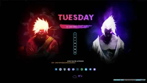 Naruto Rainmeter Skin