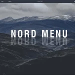 Nord Menu Rainmeter Skin