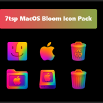 macOS Bloom Icon Pack 7TSP