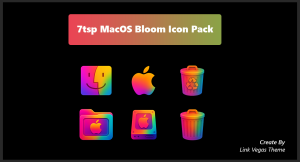 macOS Bloom Icon Pack 7TSP