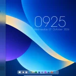 Arctic Glass Rainmeter Skin v6