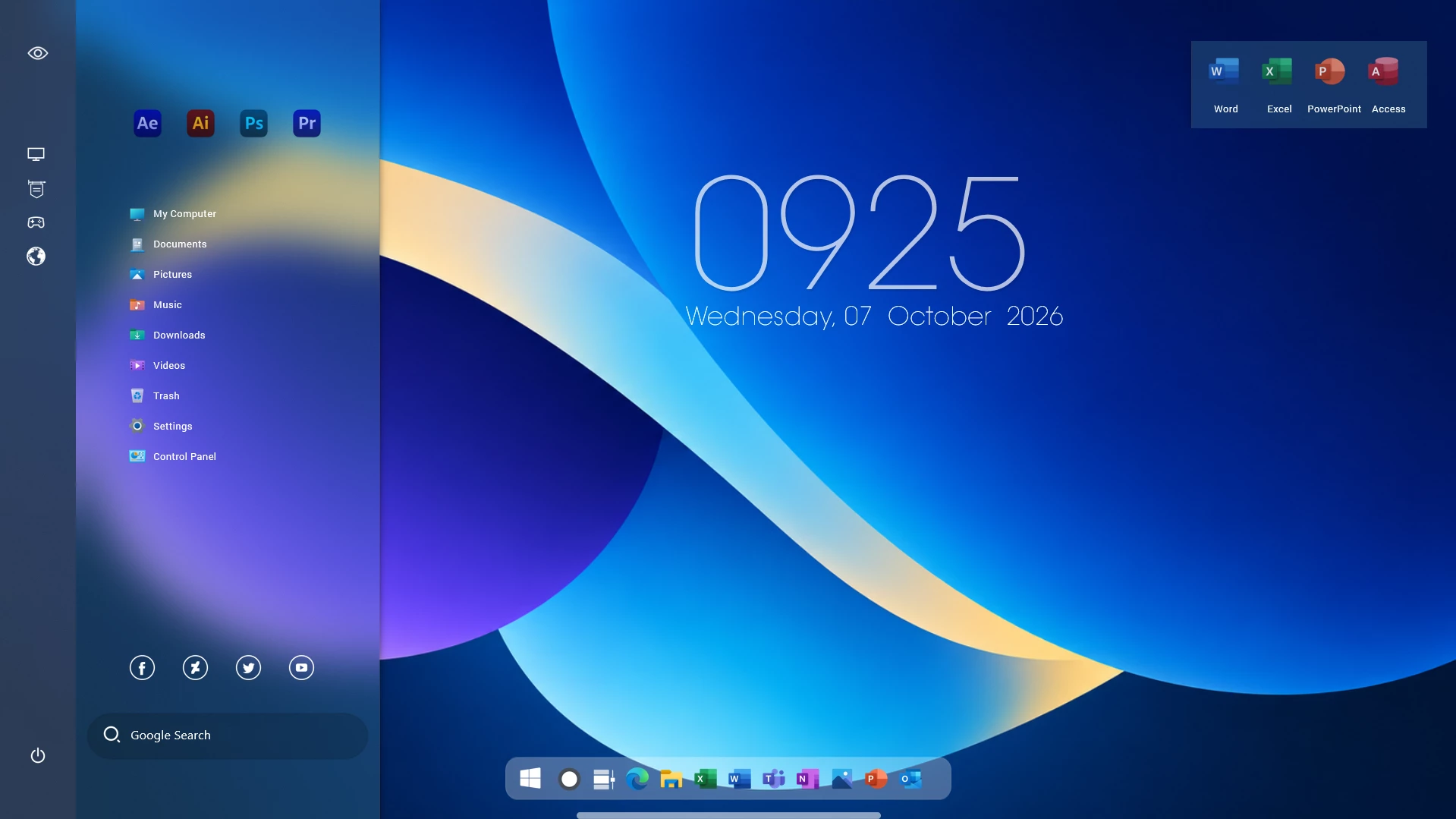 Arctic Glass Rainmeter Skin v6 1 Arctic Glass Rainmeter Skin v6