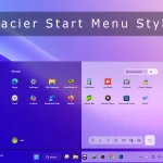 Glacier Start Menu