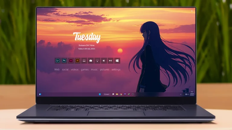 Anime Theme For Rainmeter