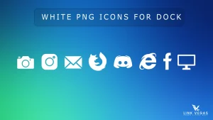 White Dock Icons