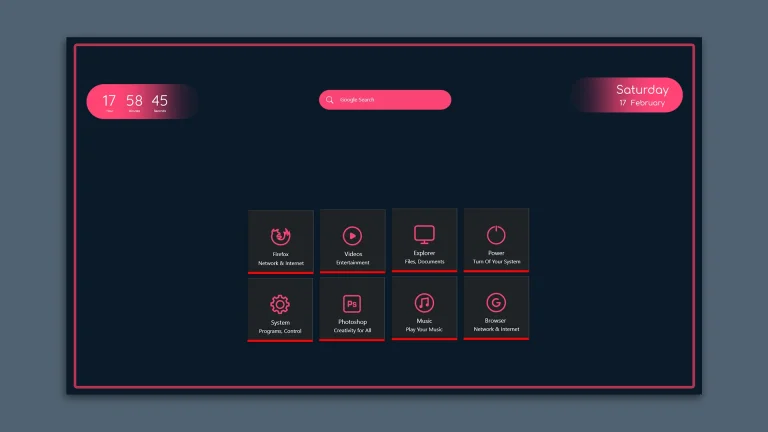 WinDox Rainmeter Skin 13 WinDox Rainmeter Skin