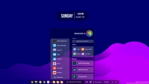 Windows 13 Rainmeter Skin