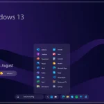 Windows 13 Rebuild Rainmeter Skin