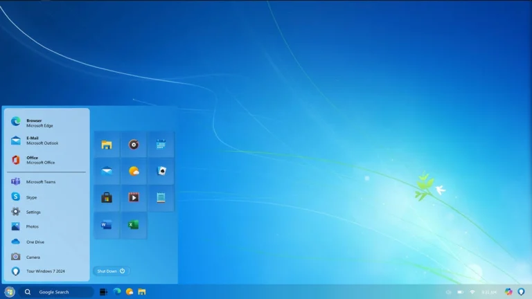 Windows 7 Redesign Rainmeter Skin