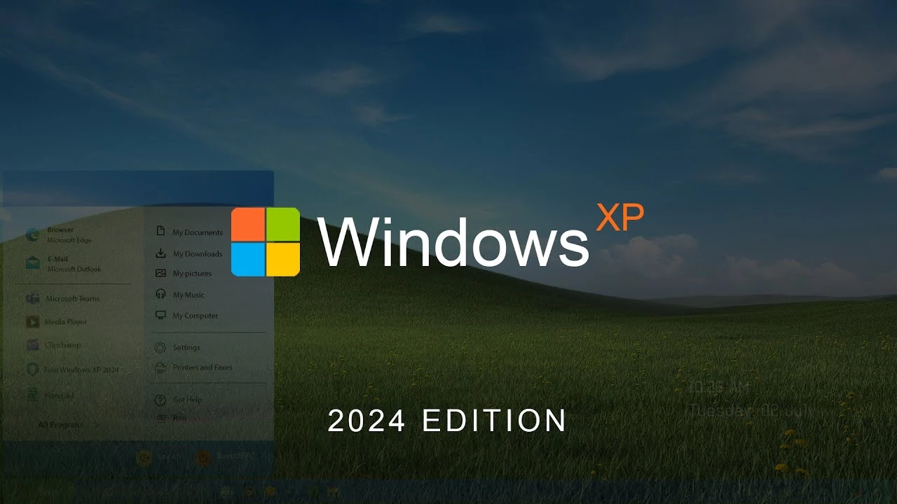 The Windows XP Rainmeter Skin 1 The Windows XP Rainmeter Skin