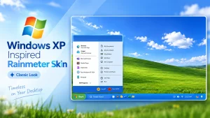 Windows XP Inspired Rainmeter Skin