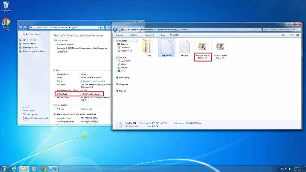 How to Patch Windows 7 For Using Custom Theme 3 2