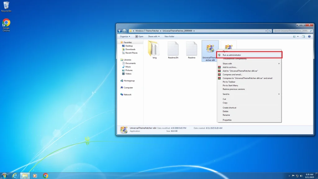 How to Patch Windows 7 For Using Custom Theme 4 3