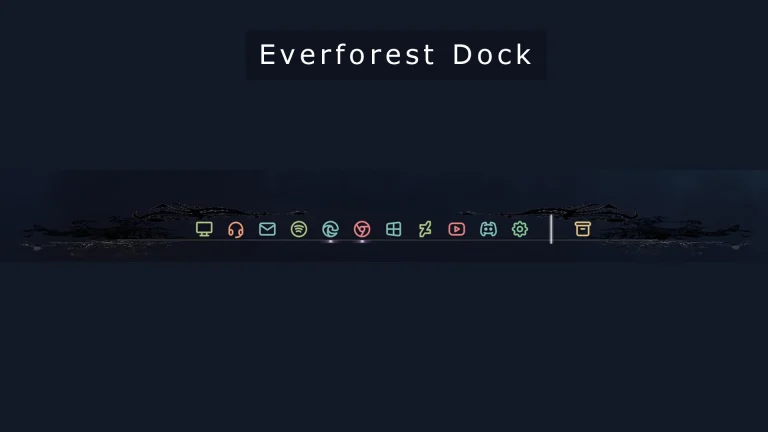 Everforest Dock For Windows