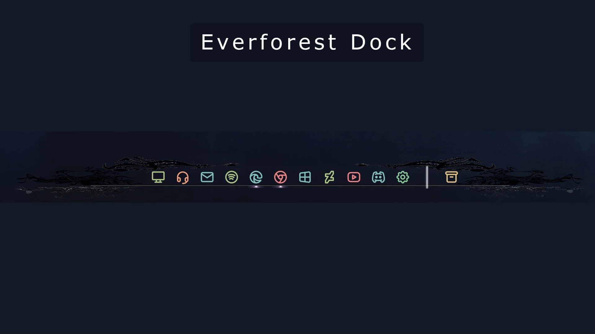 Everforest Dock For Windows
