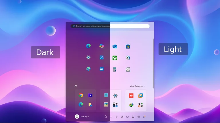 Simple Clean Start Menu Style