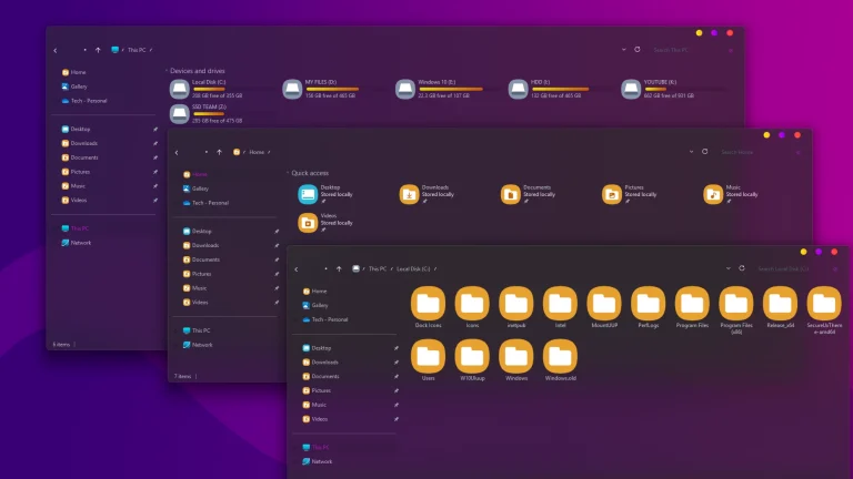 Windroid Theme For Windows 11