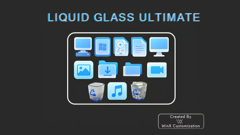 7tsp liquid Glass Ultimate Icon Pack