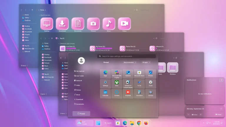 Liquid Glass Theme for Windows 11