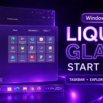 New Liquid Glass Start Menu Style For Windows 11