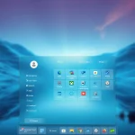 Liquid Glass Start Menu Style