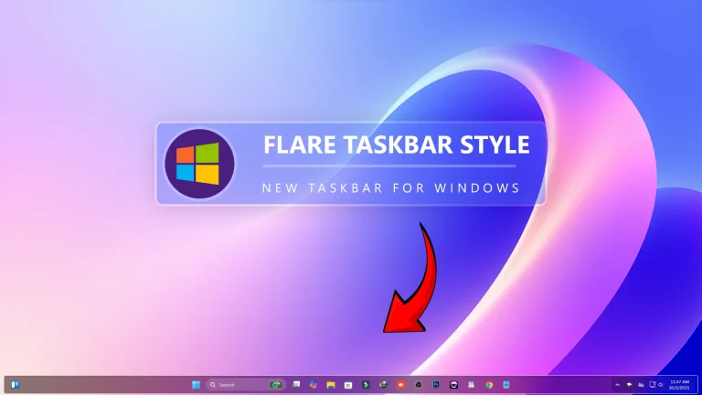 Flare Taskbar Style