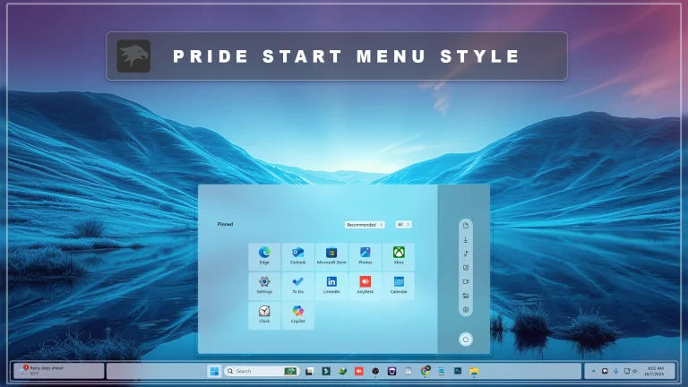 Pride Start Menu Style – Windhawk
