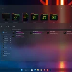 The Aorus Gaming Theme for Windows 11